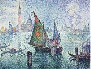 Paul Signac The Green Sail,Venice china oil painting artist